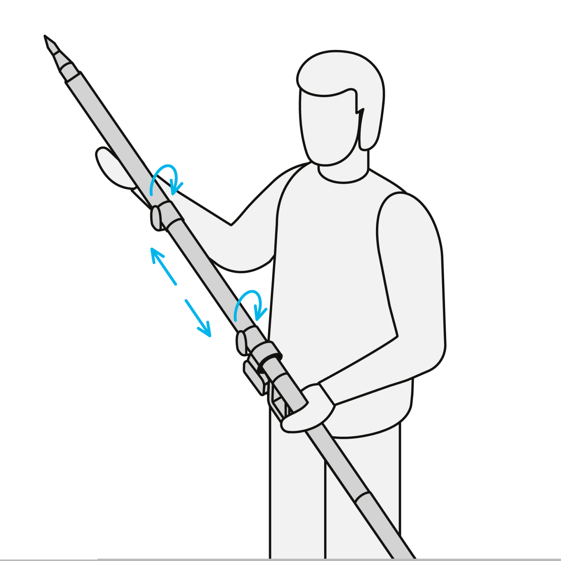 Emlid Survey Pole Use